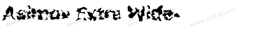 Asimov Extra Wide字体转换 Asimov Extra Wide字体转换